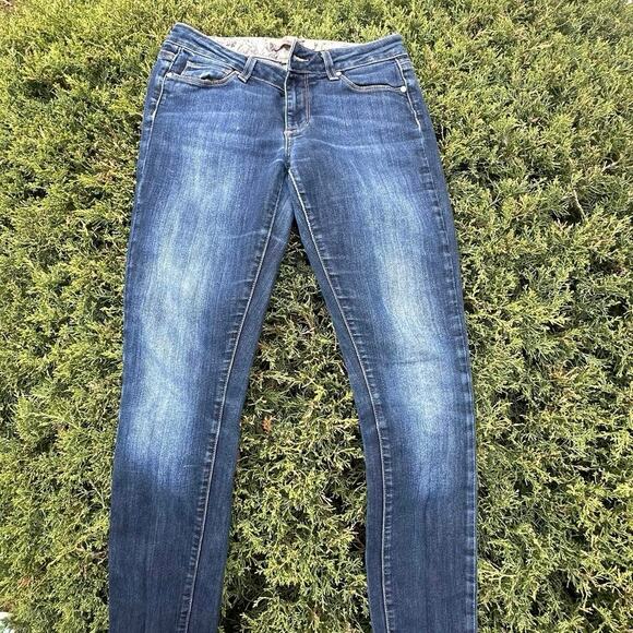 Paige Denim Women’s Skyline Straight Leg Skinny‎ Blue Jeans Size 27 - Picture 6 of 12